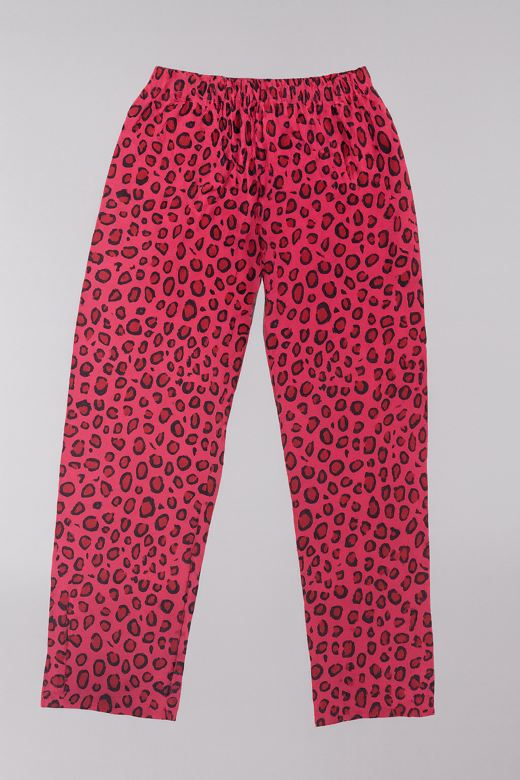 Pink Leopard Heart Pajama Set