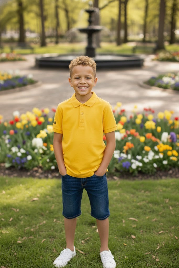 Boys’ Essential Polo T-Shirt