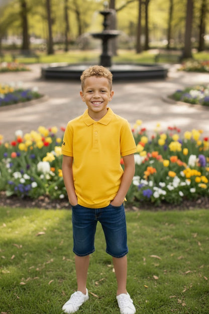 Boys’ Essential Polo T-Shirt