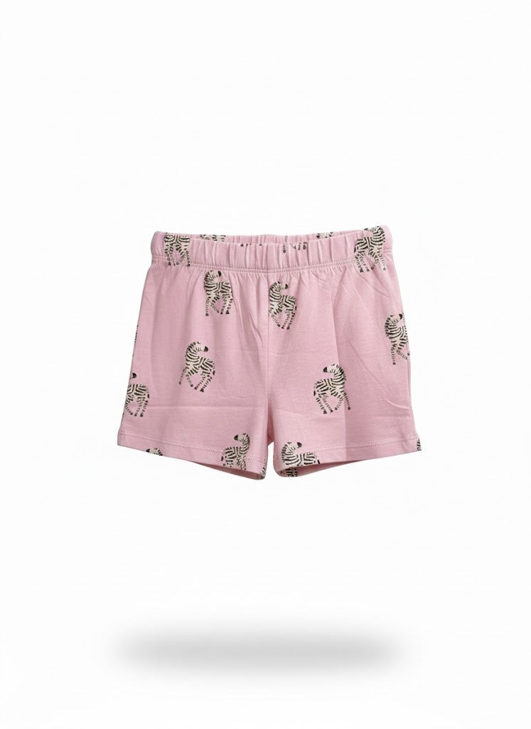 Girls’ Two-Piece Zebra Print Pajama Set