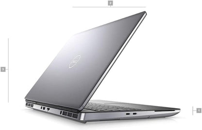 Dell (Renewed) Precision 7560 Workstation Laptop | 15.6" 1920x1080 FHD | Core i7-11855M - 512GB SSD Hard Drive - 16GB RAM - 4GB GDDR6 Win 10 Pro Silver