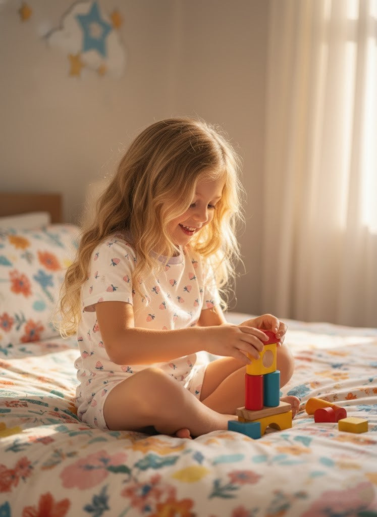 Girls’ Two-Piece Short Pajama Set