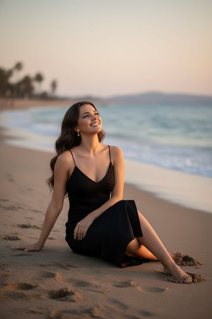 Soft Cloth Slip Dress – Resort & Summer