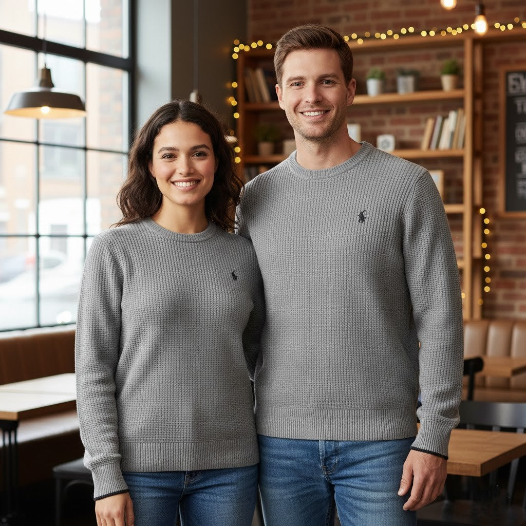 Unisex Polo Sweater – Classic Ralph Lauren