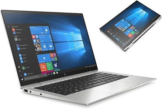 Renewed hp EliteBook x360 1040 G7 Notebook With 14-Inch Touch screen Display,Intel Core i7Processor 10th Gen/16GB RAM/256GB SSD/Intel HD Graphics/Windows 10 Pro English Silver