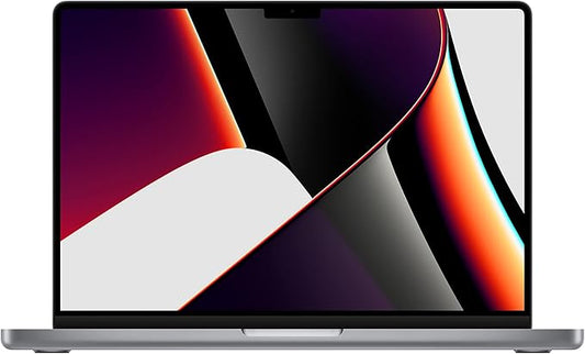 Renewed Apple 2021 MacBook Pro (16-inch, Apple M1 Pro chip with 10‑core CPU and 16‑core GPU, 16GB RAM, 512GB SSD) - Space Grey; English