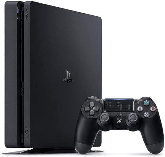 Renewed Sony PlayStation 4 Slim 500GB Console | Black | International Version