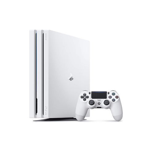 Renewed Sony PlayStation 4 Pro 1TB Console | Single DualShock Controller | White