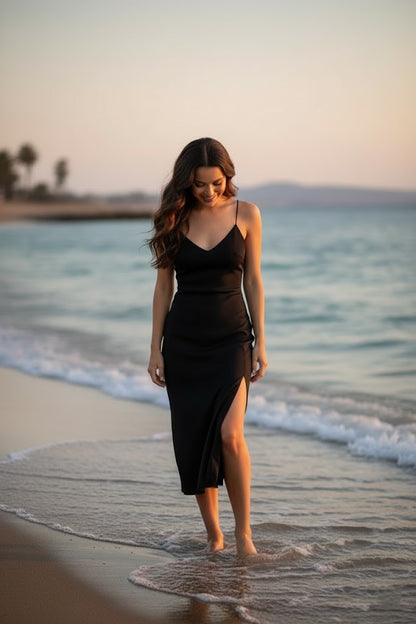 Soft Cloth Slip Dress – Resort & Summer