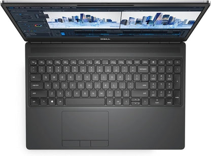 Dell (Renewed) Precision 7560 Workstation Laptop | 15.6" 1920x1080 FHD | Core i7-11855M - 512GB SSD Hard Drive - 16GB RAM - 4GB GDDR6 Win 10 Pro Silver