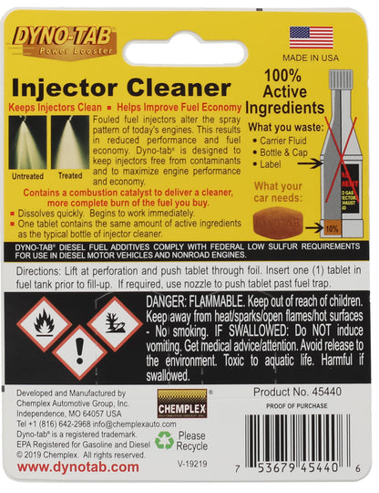 DYNO-TAB ONE Injector Cleaner
