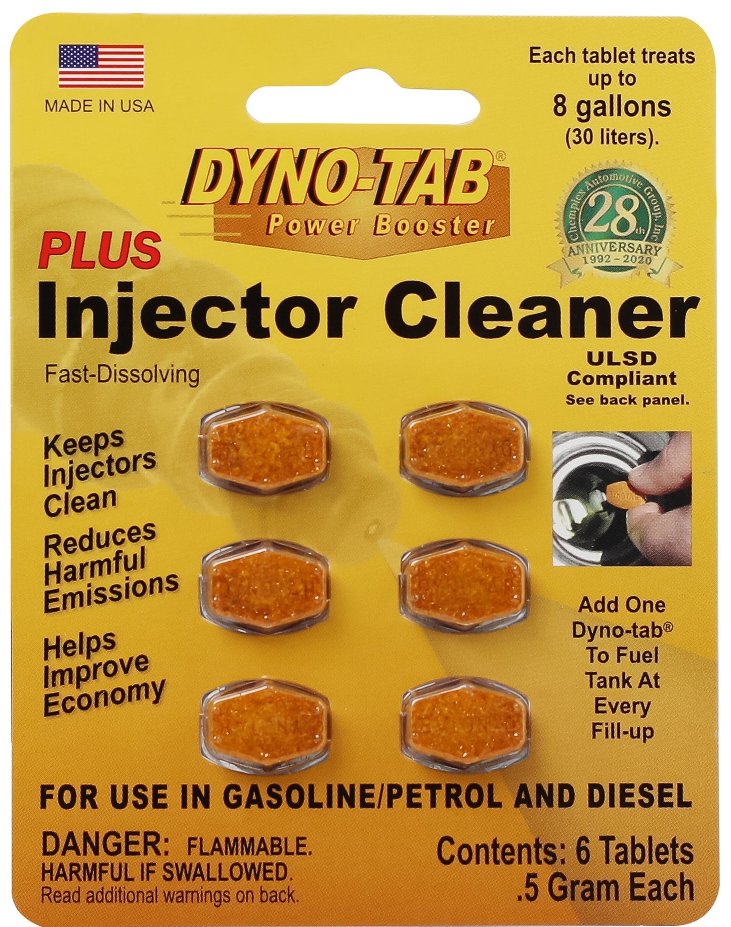 DYNO-TAB ONE Injector Cleaner