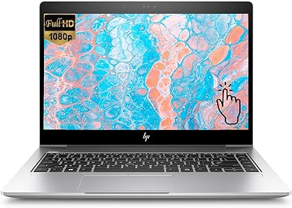 كمبيوتر محمول للأعمال HP EliteBook 840 G6 مُجدد مع لوحة مفاتيح بإضاءة خلفية، شاشة 14 بوصة FHD (1920x1080)، معالج Intel Core i5-8365U حتى 4.1 جيجاهرتز، ذاكرة وصول عشوائي 16 جيجابايت، قرص صلب 512 جيجابايت SSD، ويندوز 10 برو