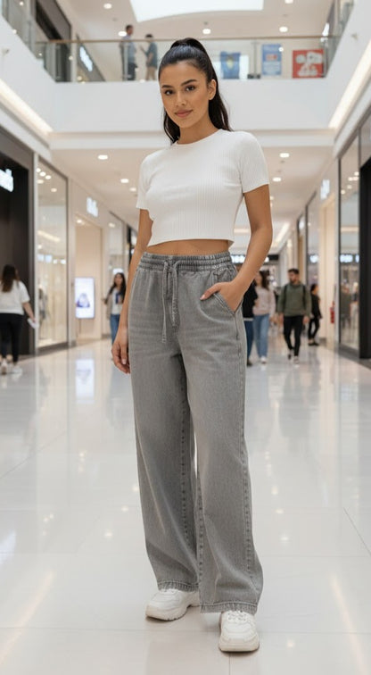 Denim Baggy Jeans Pants