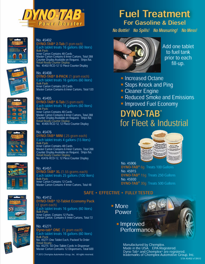 DYNO-TAB Fuel Treatment