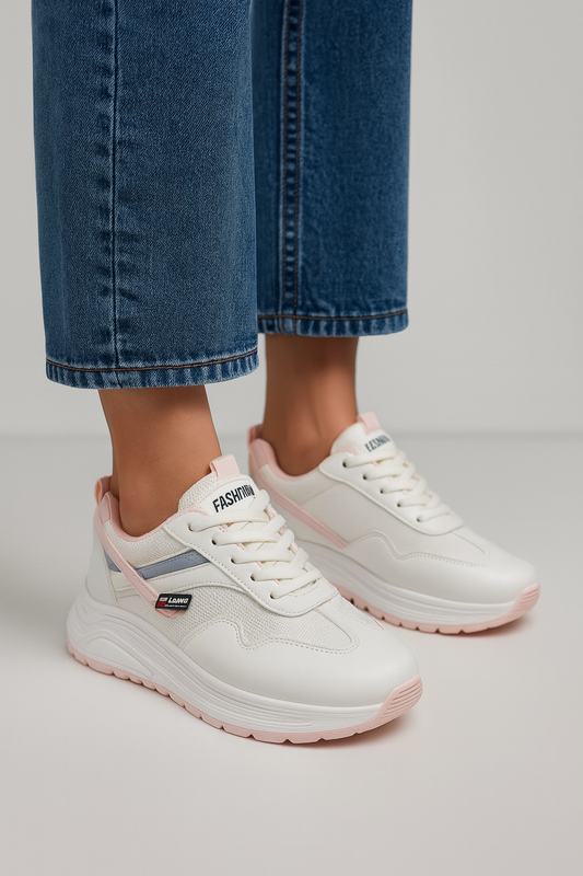 Women’s white sneakers