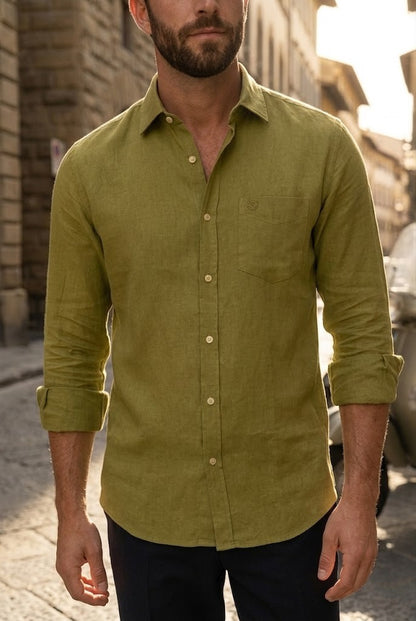 Linen Club Men Shirt