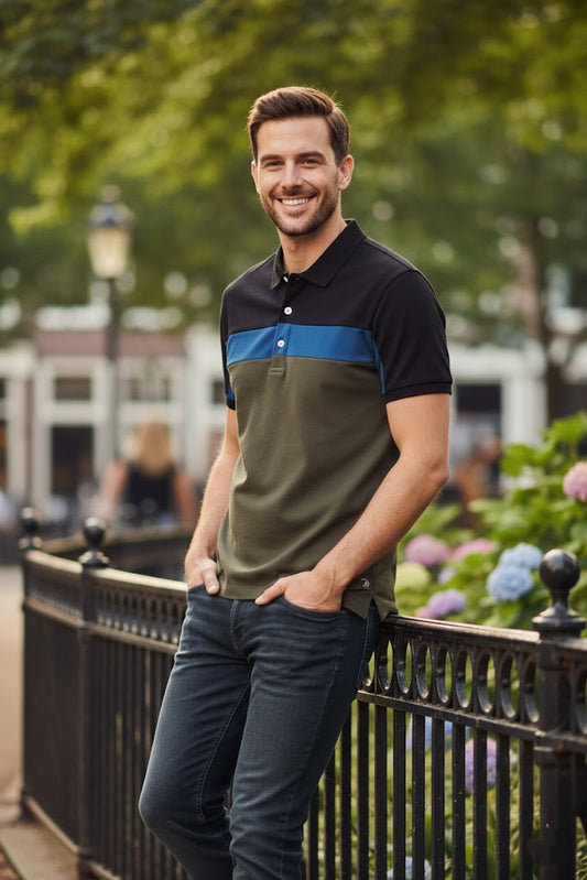 Polo Shirt - Color-mixed